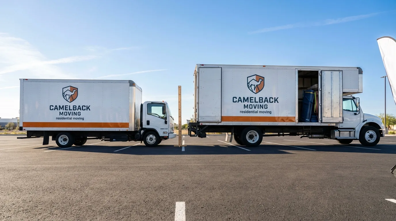 Moving truck size capacity guide in Sun Prairie